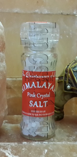Пищевая Гималайская Розовая Соль HPCSalt, Мельничка 120гр