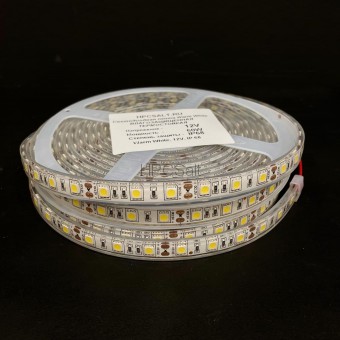  Светодиодная лента термостойкая для бани и сауны Warm White  5м, 12v